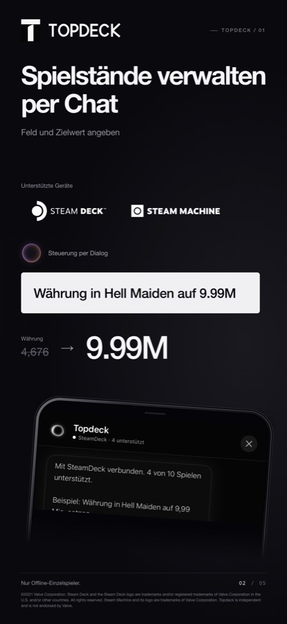 Topdeck — Nicht auf eine Liste beschränkt