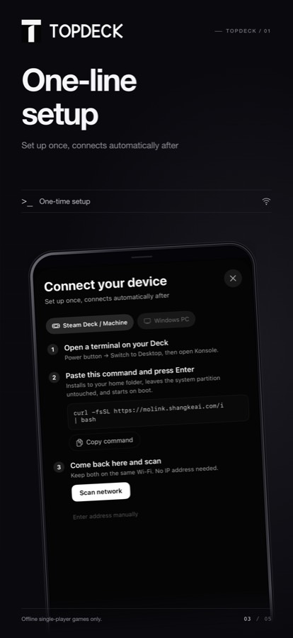 Topdeck — Backed up first