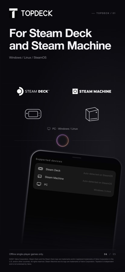 Topdeck — Stays on your machine