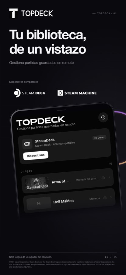 Topdeck — Lenguaje natural