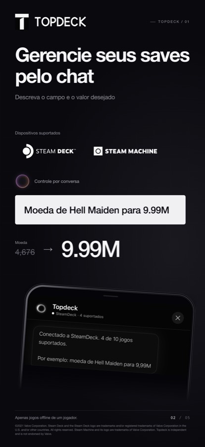 Topdeck — Não se limita a uma lista