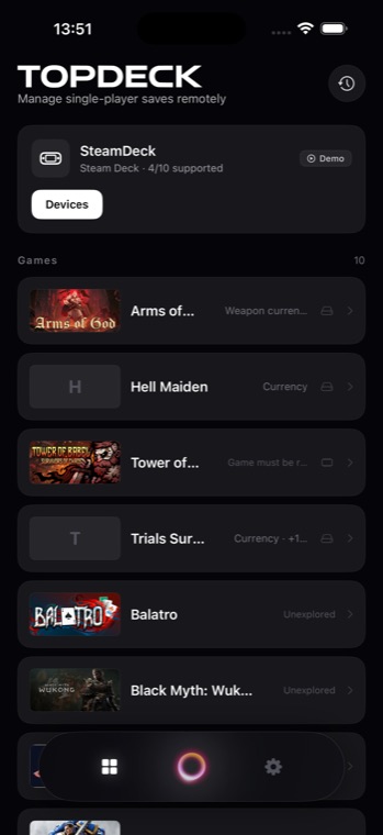 Topdeck — Plain language